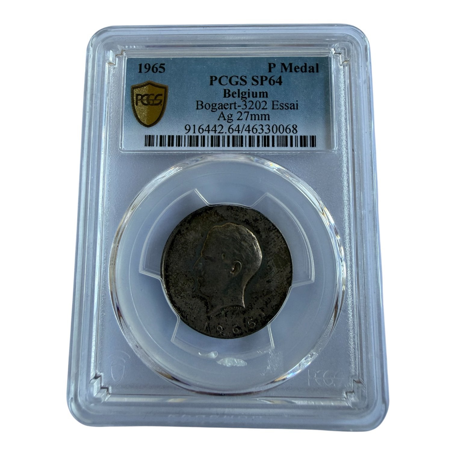 Belgie 1965 Medal ESSAI R2, Ophalen