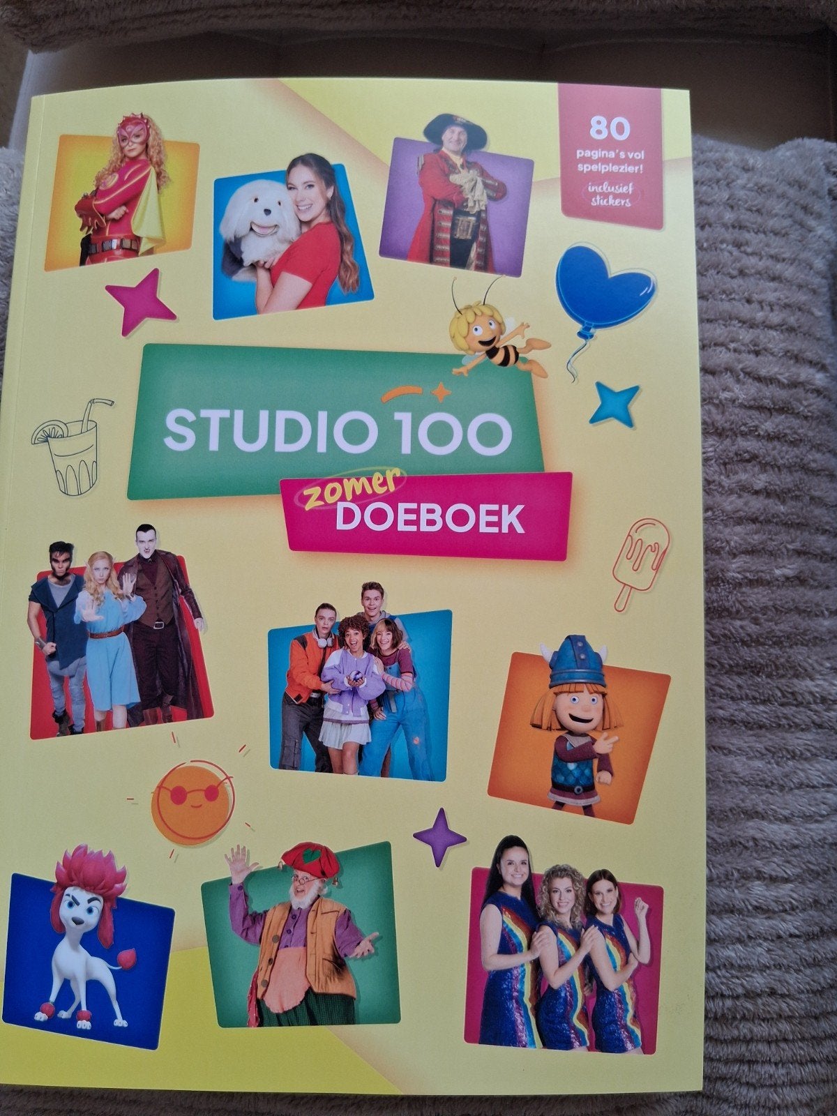 studio 100 zomer doeboek nieuw, Boeken, Kinderboeken | Jeugd | 10 tot 12 jaar, Ophalen of Verzenden