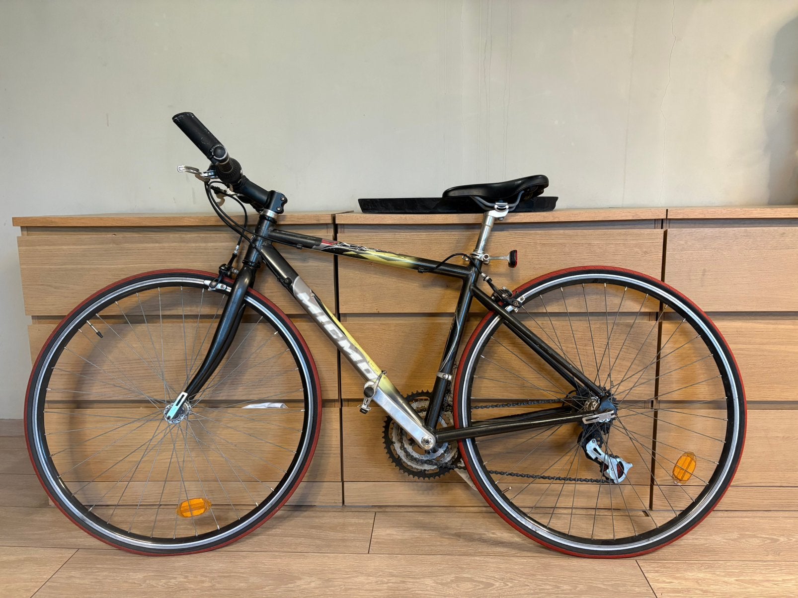 MICMO-racefiets, Fietsen en Brommers, Gebruikt, Velgrem, Overige maten, Meer dan 20 versnellingen