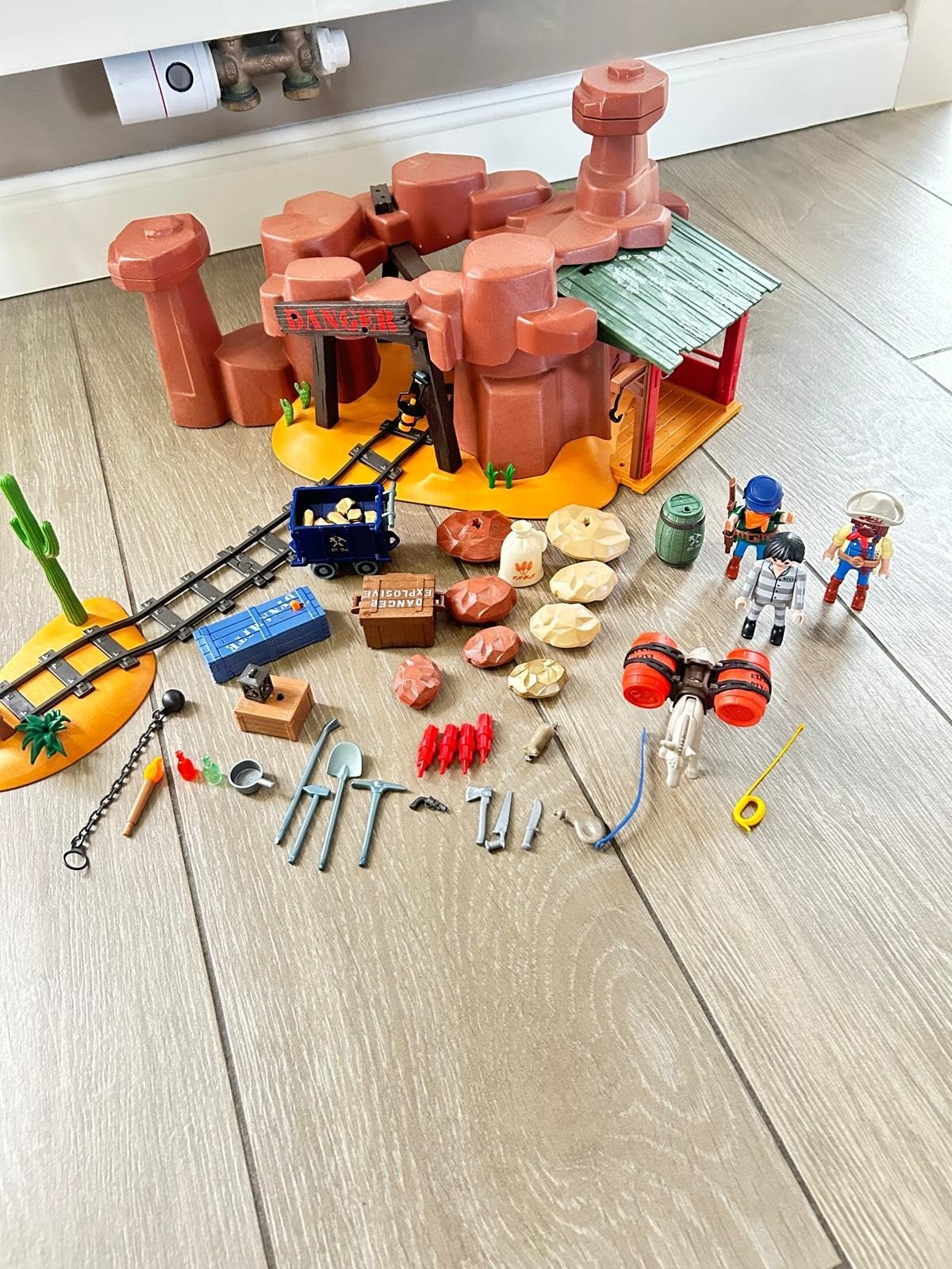 playmobil Westelijke goudmijn, Enfants & Bébés, Enlèvement, Comme neuf, Kit complet, Château/Fort