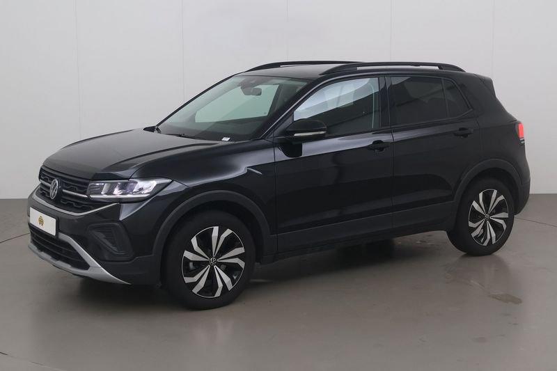 Volkswagen T-Cross 1.0 TSI Life 115 MT, Autos, Entreprise, Noir, 5 portes, 5 places