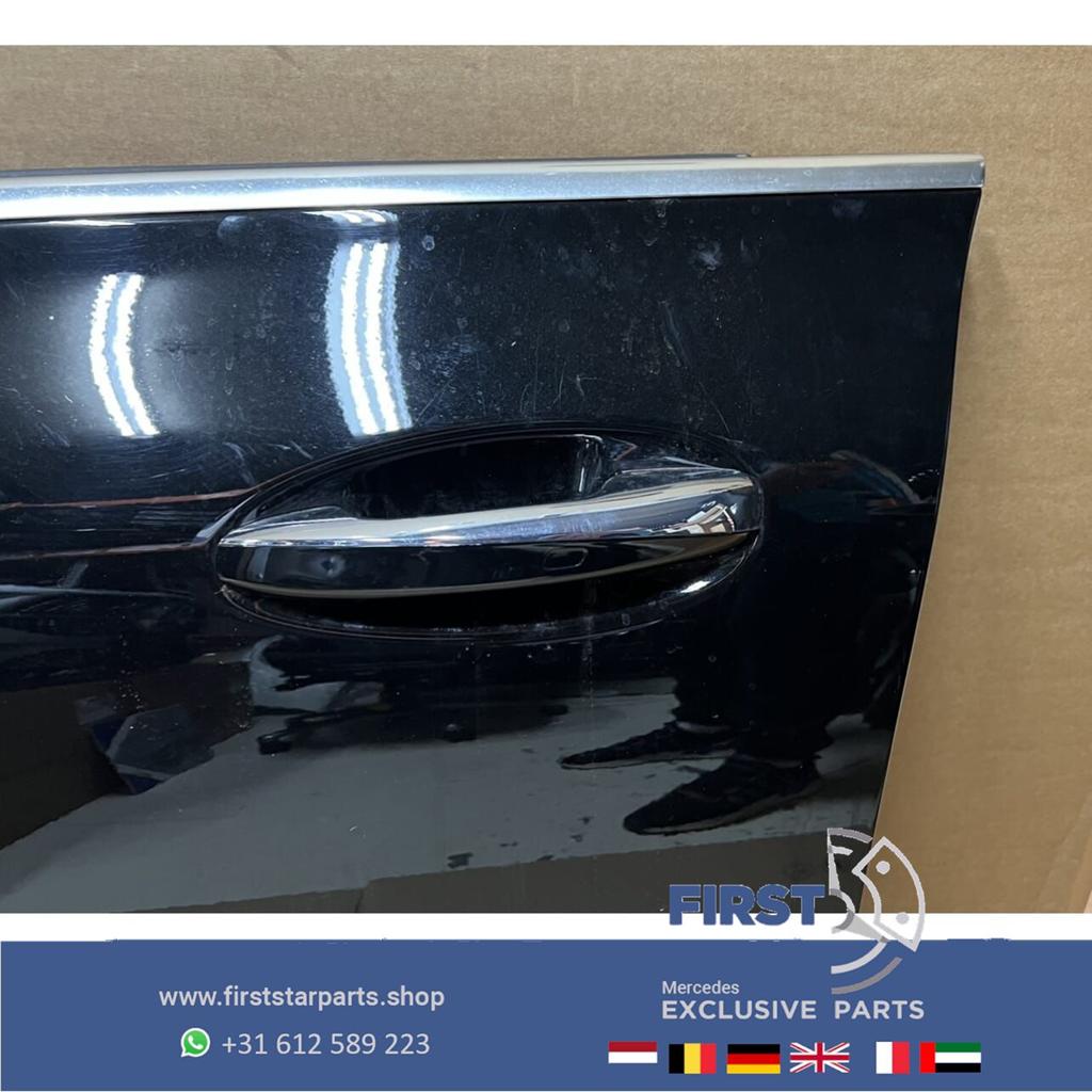 W118 C118 X118 CLA DEUR PORTIER ZWART COMPLEET LINKSVOOR Mer, Utilisé, Porte, -, -