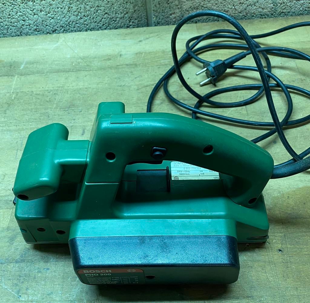 Bosch schaafmachine PHO 200., Ophalen, Gebruikt, Elektrisch