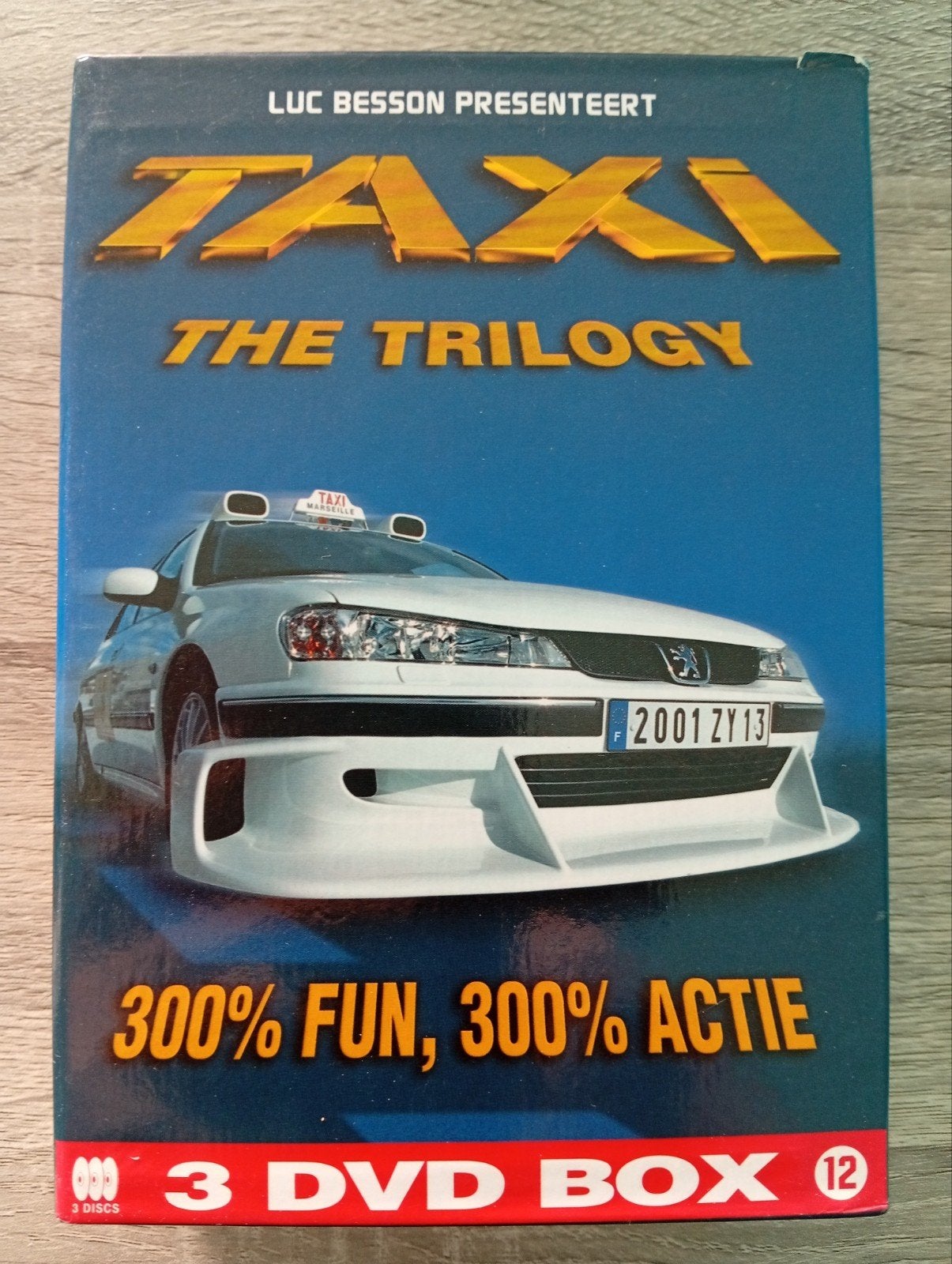 Taxi the Trilogy aktie dvd box, Cd's en Dvd's, Bonusmateriaal, Actiekomedie, Nederlands, Ophalen of Verzenden