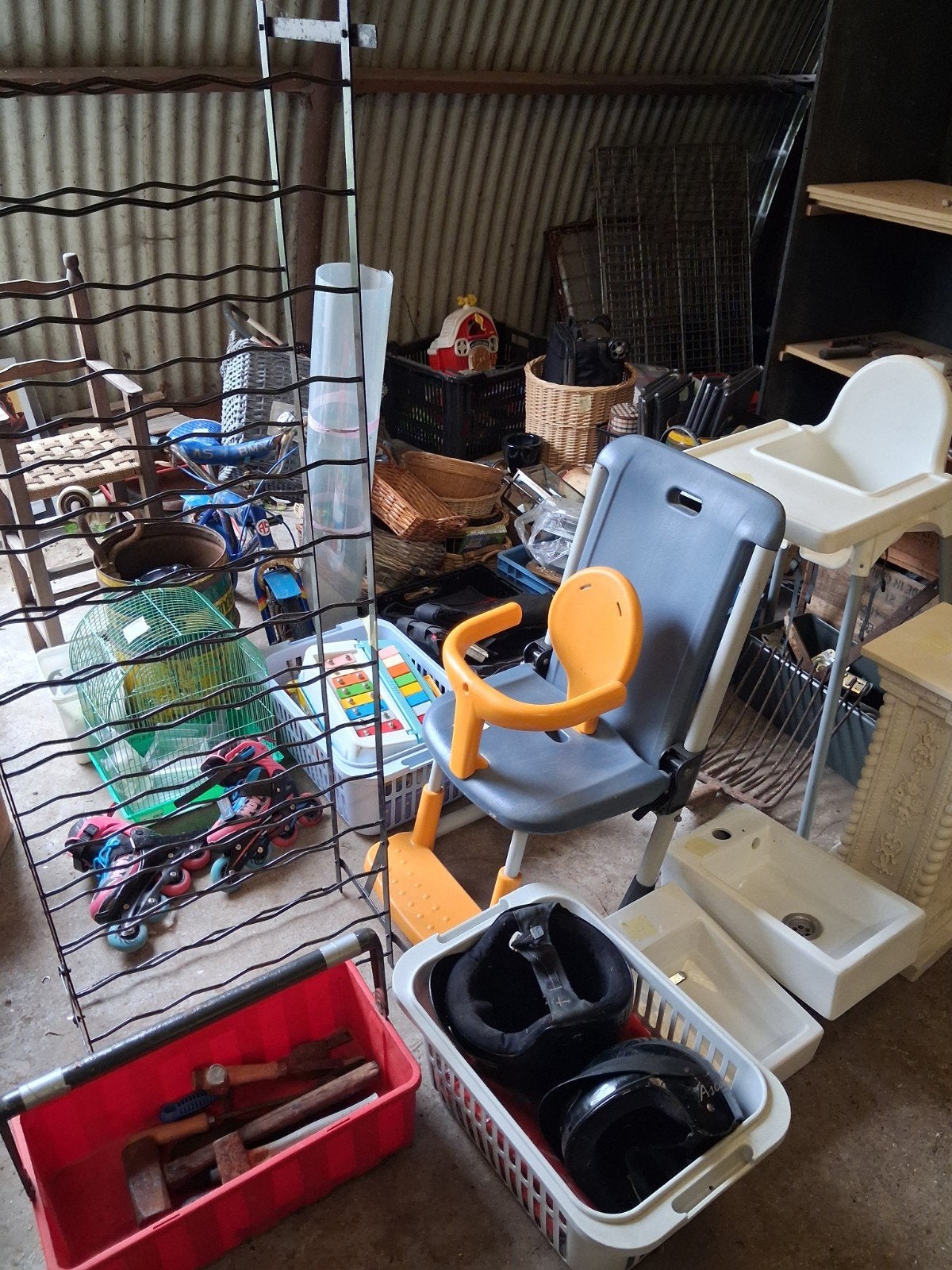 Groot lot rommelmarkt spullen., Diversen, Rommelmarktspullen, Ophalen
