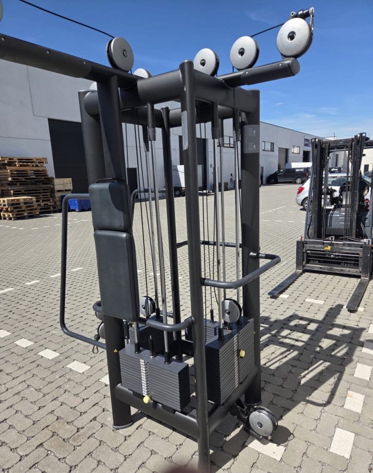 Technogym Cable jungle Station MJ4, Sport en Fitness, Fitnessmaterialen, Ophalen, Zo goed als nieuw
