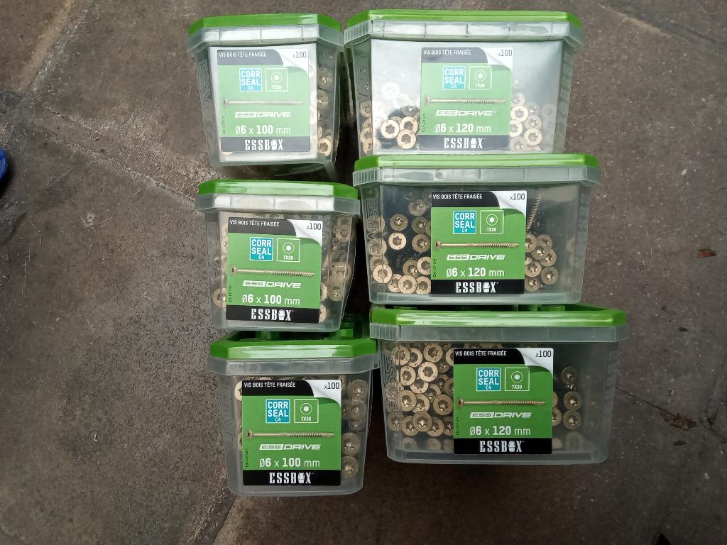 6x120 mm ,6x100mm schroef, Ophalen, Schroeven