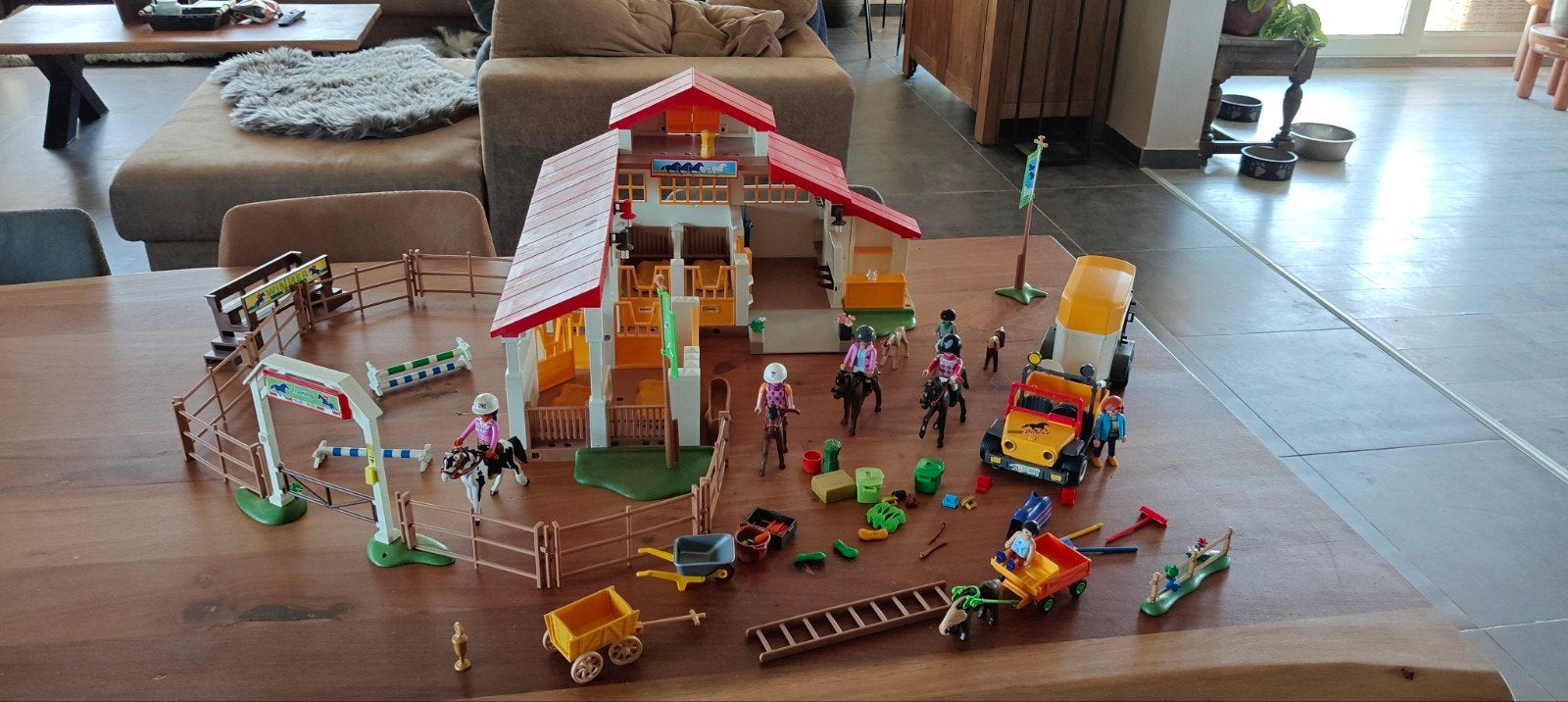 playmobil grote manege set met tal van uitbreidingen, Kinderen en Baby's, Speelgoed | Playmobil, Ophalen of Verzenden