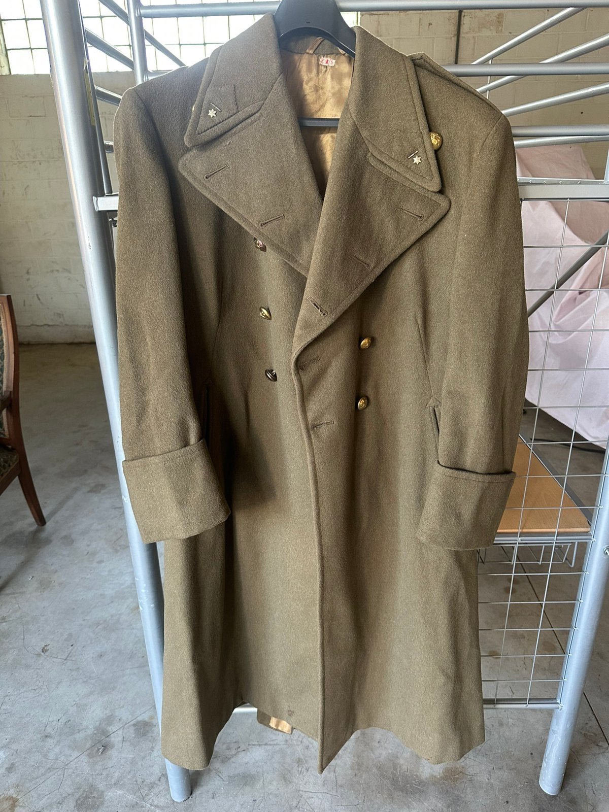Manteau militaire, Enlèvement ou Envoi, Armée de terre