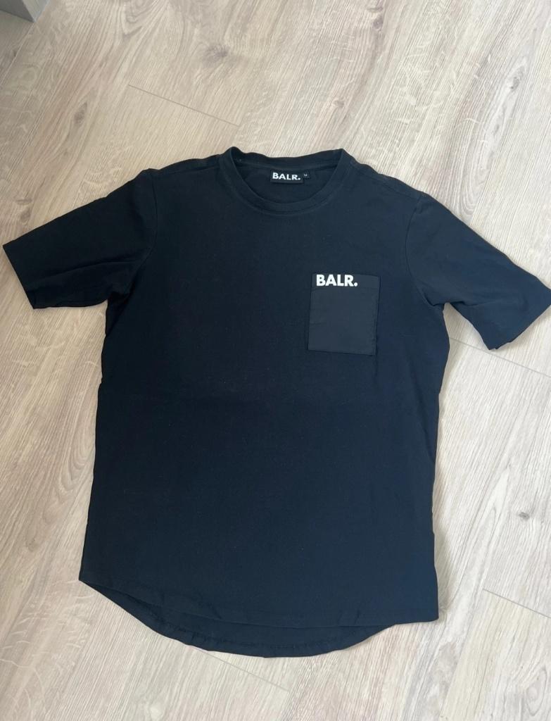 Zwarte T-shirt BALR maat M, Kleding | Heren, Maat 48/50 (M), Zwart, Balr, Ophalen of Verzenden
