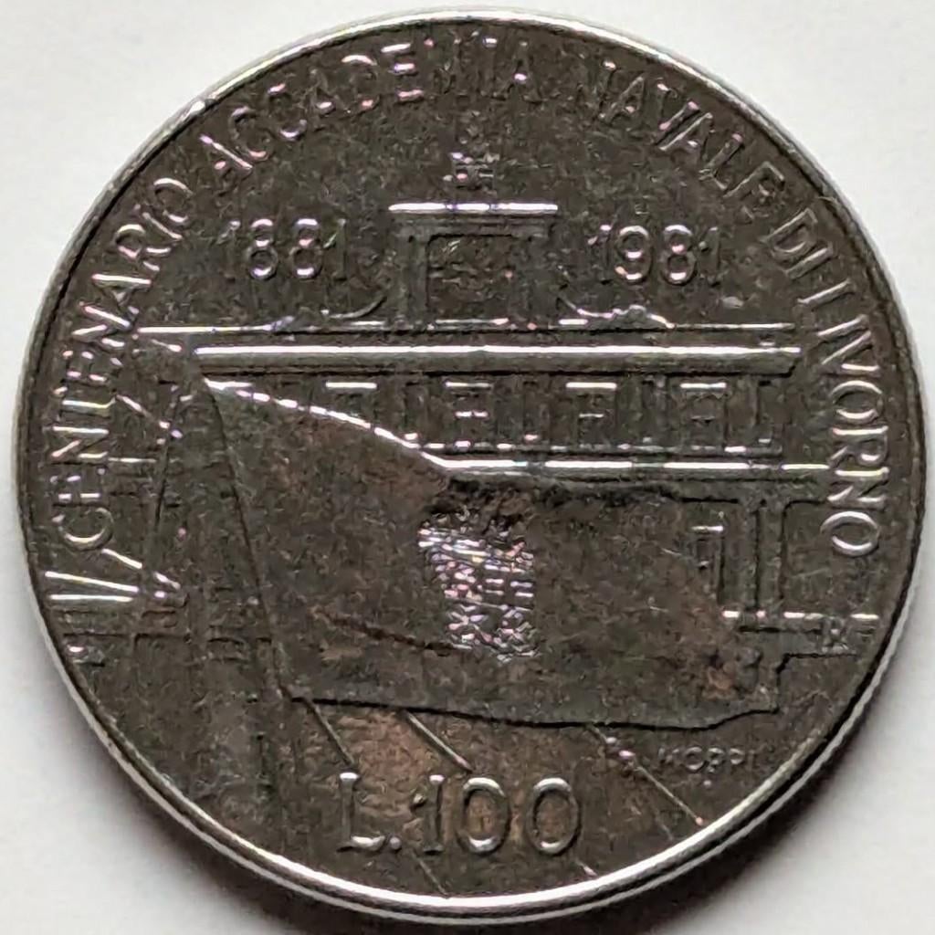 Italië - 100 lire - 1981, Ophalen, Italië, Losse munt