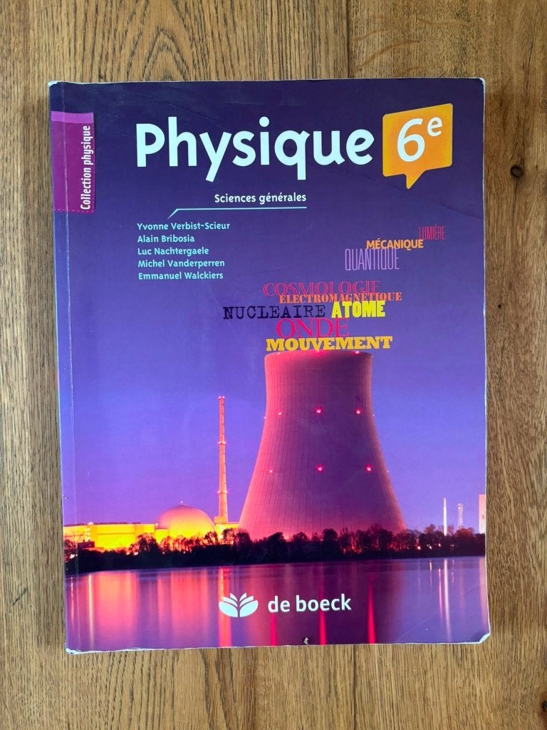 Physique 6eme, Physique, Enlèvement, Utilisé, Secondaire