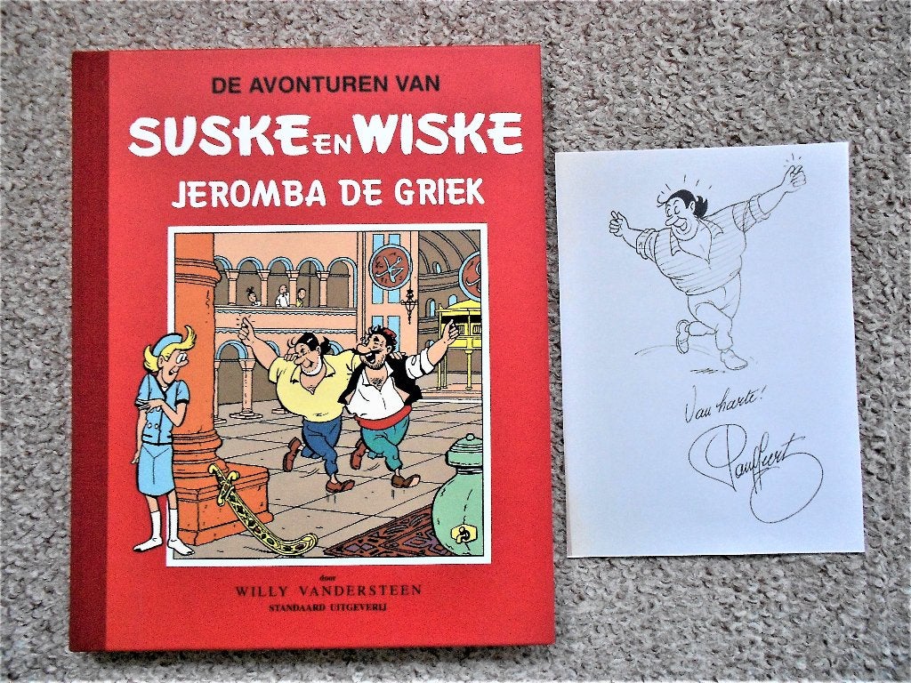 Suske en Wiske 58 Klassiek - Jeromba de Griek + tek P Geerts, Willy Vandersteen, Eén stripboek, Nieuw, Ophalen of Verzenden