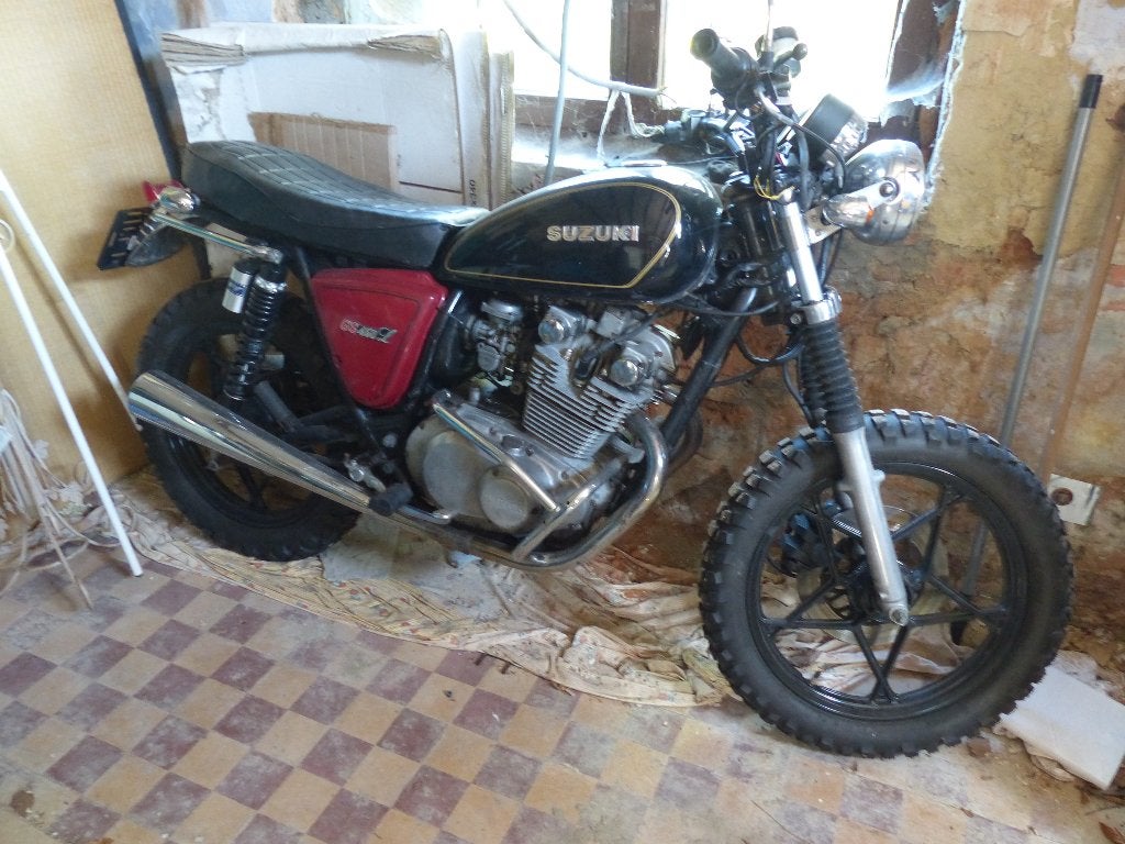 Suzuki GS 450 L, Motos, Motos | Suzuki, Poignées chauffantes, Occasion, Particulier, Autre