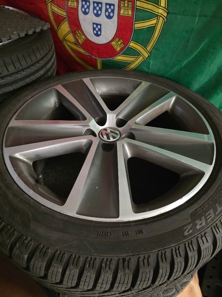 Jantes polo cross 17" 5x100, Autos : Pièces & Accessoires, Pneus & Jantes, 4 Saisons, 17 pouces, Enlèvement, Utilisé
