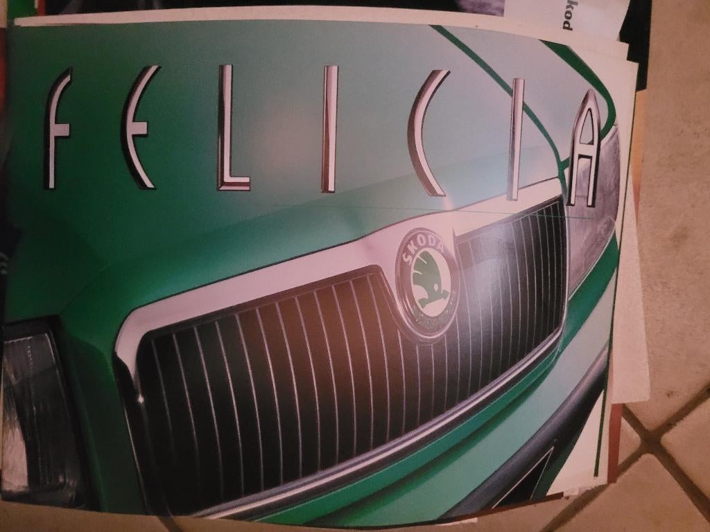 Officiële catalogus van Škoda Felicia 1994 (dealer), Boeken, Auto's | Folders en Tijdschriften, Nieuw, Overige merken, Ophalen