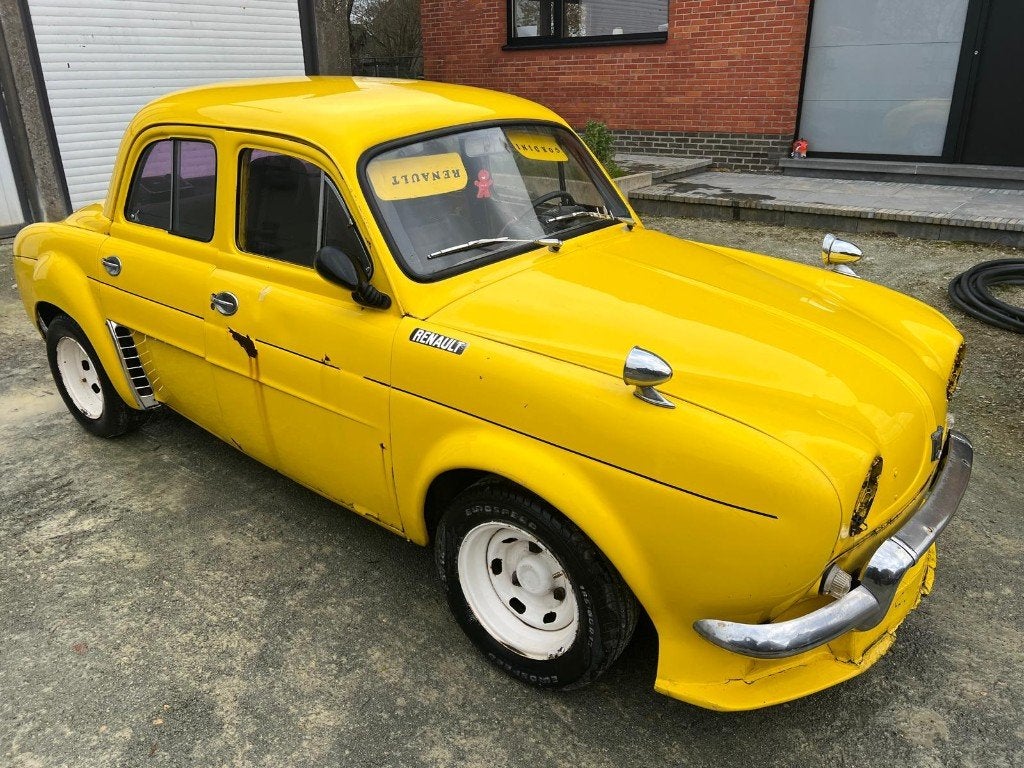 Renault Dauphine- Gordini stijl, Auto's, Geel, 5 deurs, Particulier, Zwart