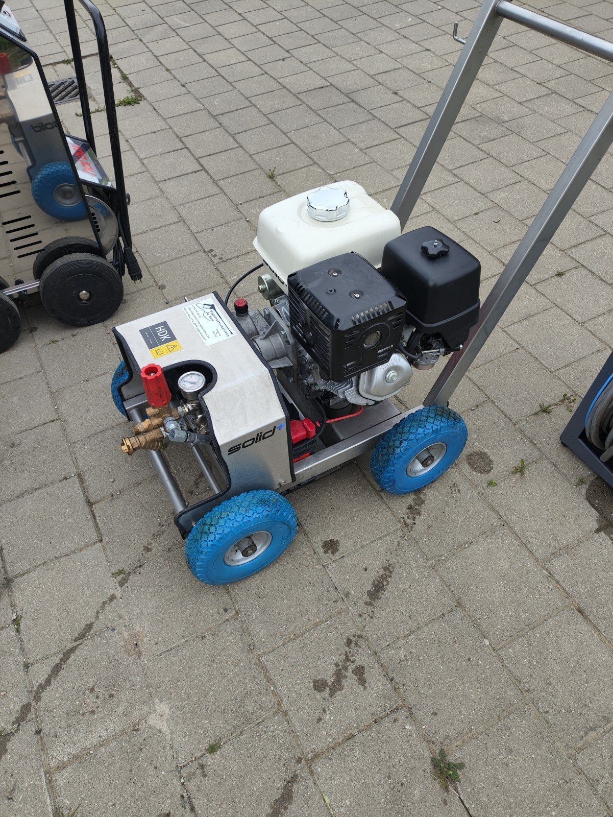 Solid+ hogedruk (200b/21l) elektrisch, Tuin en Terras, Hogedrukreinigers, Ophalen