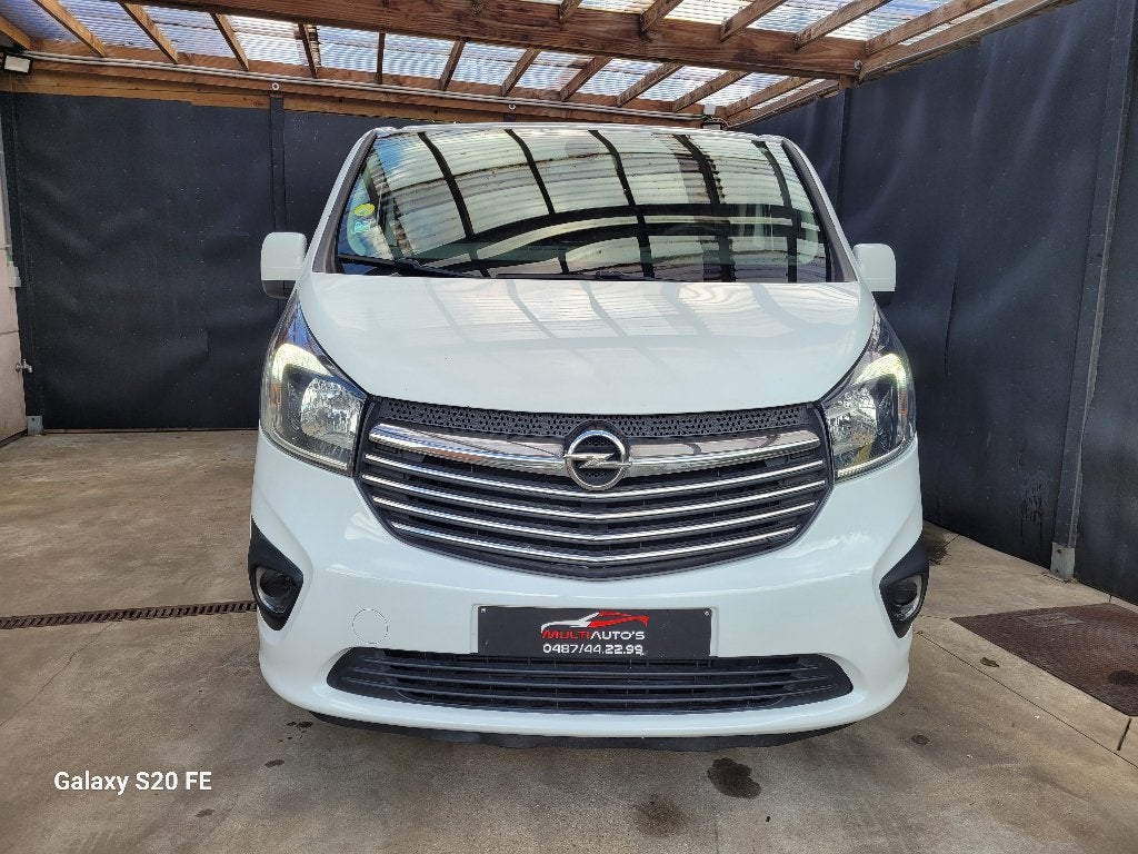 Opel Vivaro 1.6 L1H1 BiTurbo, Voorwielaandrijving, https://public.car-pass.be/vhr/6ceeeab9-3a2e-41bb-b9c6-b367842bfe6b, Stof, Euro 6