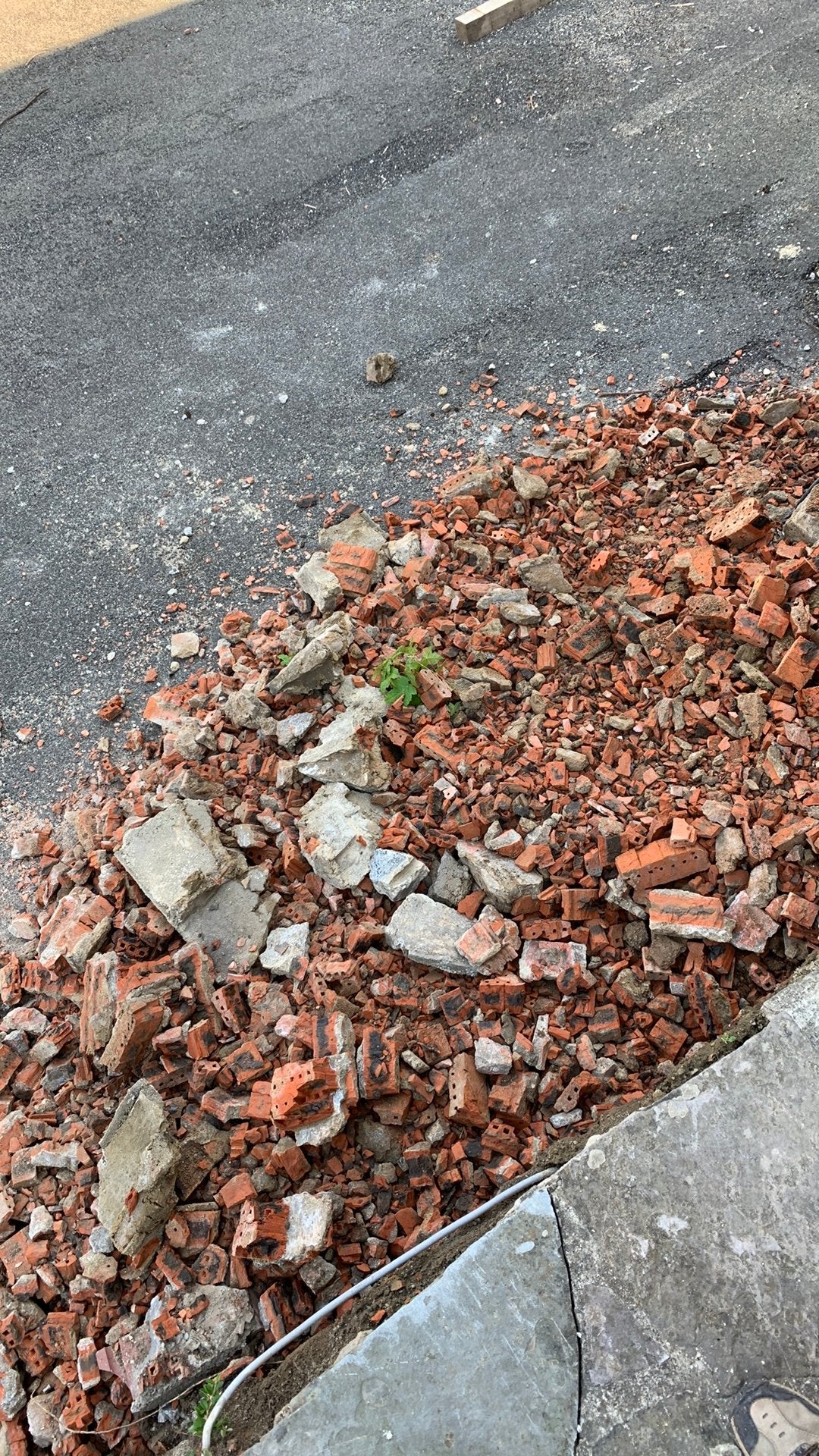 Gratis steenpuin, Ophalen, Gebruikt