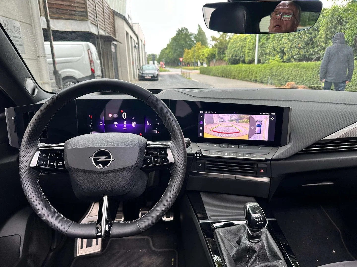 Opel Astra Astra 1.2 Turbo GS Line S/S (bj 2023), Auto's, Gebruikt, 1199 cc, Alcantara, Geel
