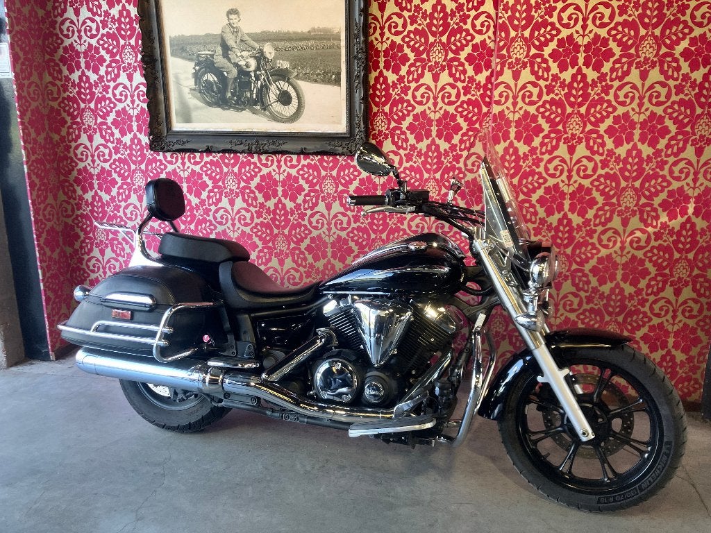 yamaha XVS950a midnight star 2010 met garantie, Motoren, 2 cilinders, Bedrijf, Meer dan 35 kW, ABS