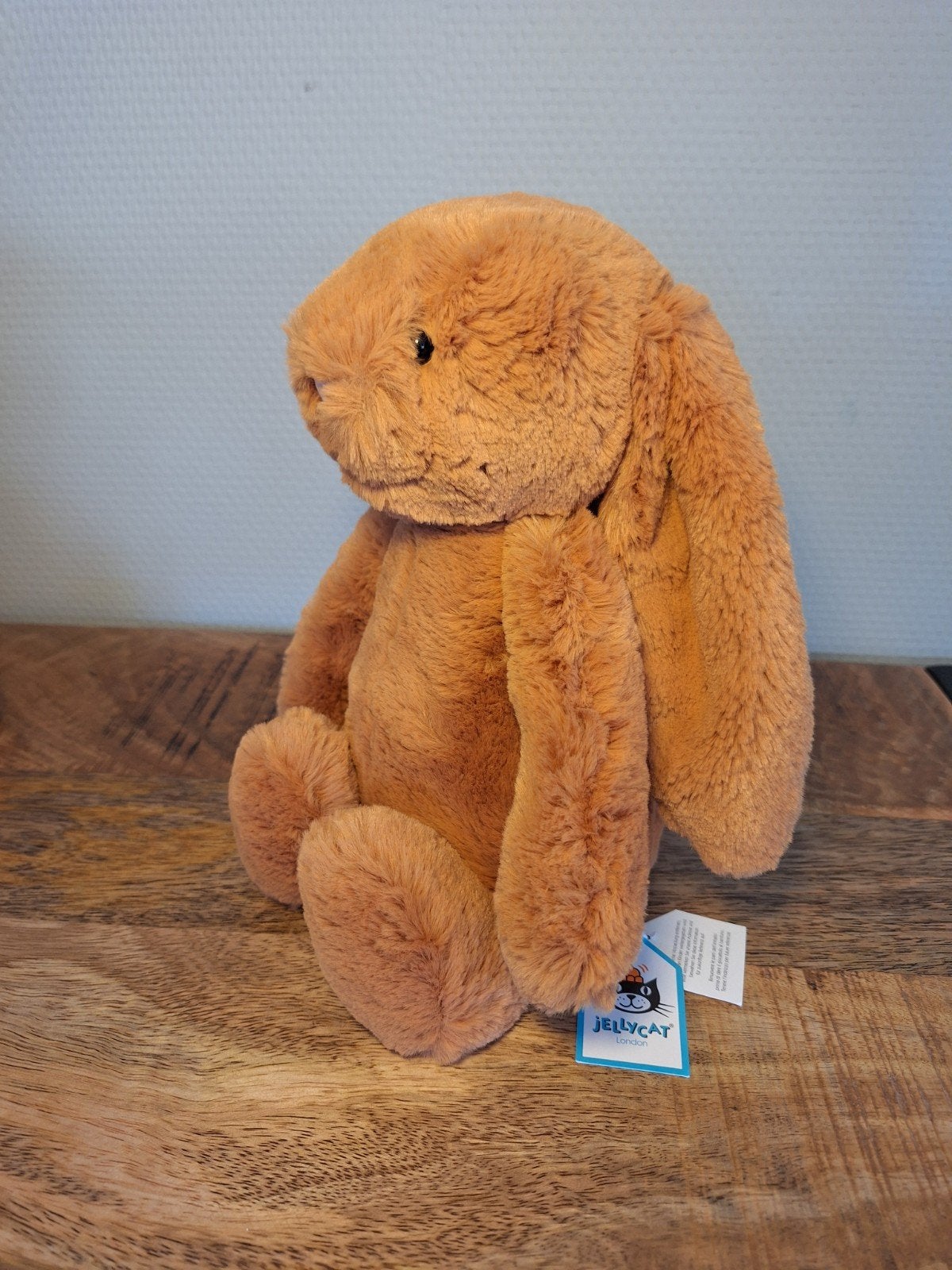jellycat golden bashful bunny medium, Kinderen en Baby's, Ophalen of Verzenden, Met label, Jellycat