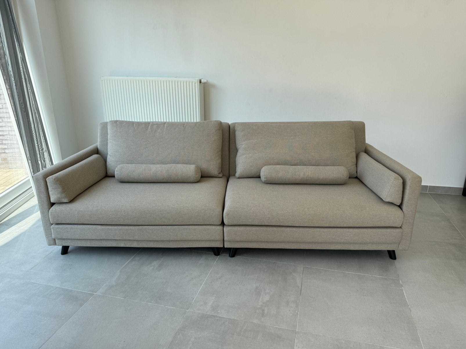 Zetel dutchbone, Ophalen, 250 tot 300 cm, Nieuw, 75 tot 100 cm