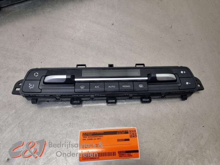 Airco bedieningspaneel van een Opel Combo, Gebruikt, -, -, Opel