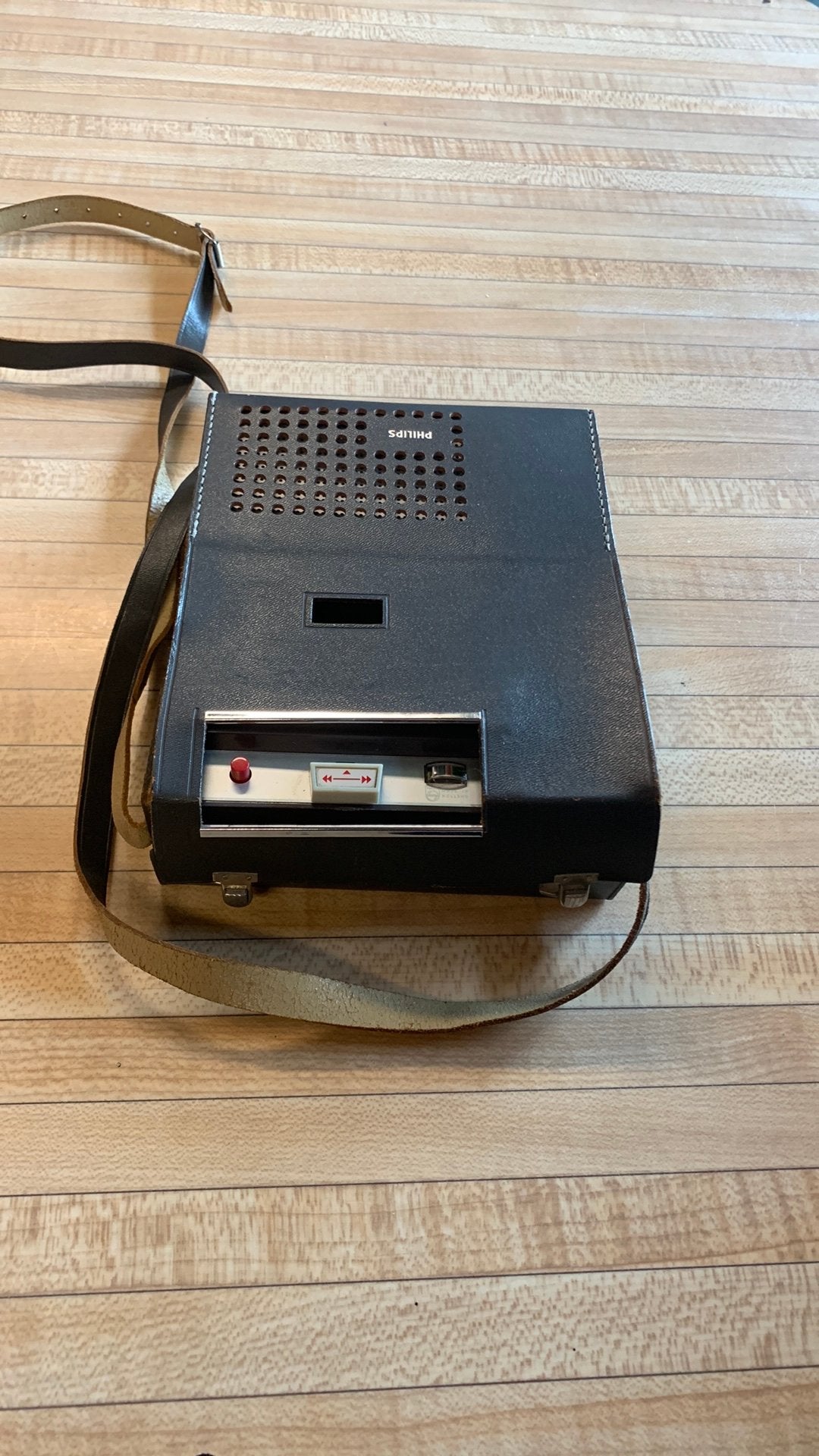 Vintage bandopnemer met micro, Ophalen