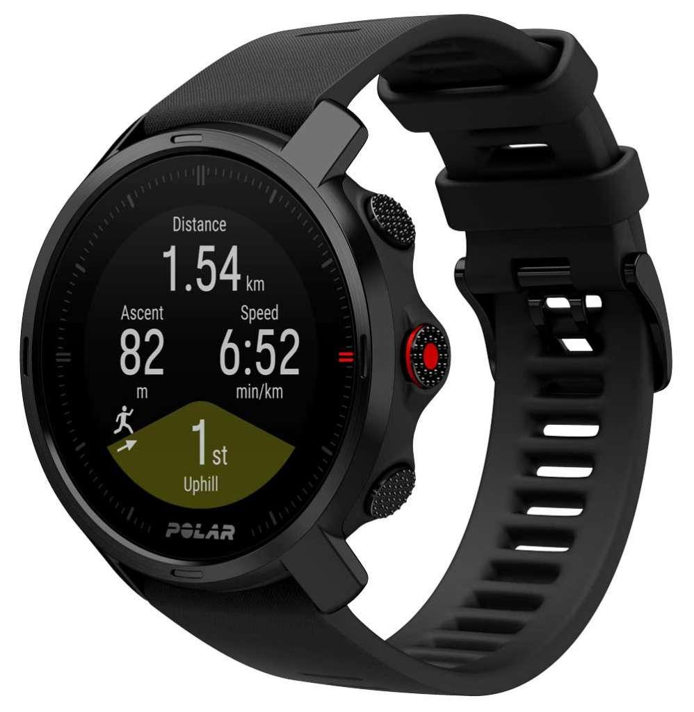 Polar Grit X - Multisporthorloge - Zwart, Enlèvement, Comme neuf, Noir