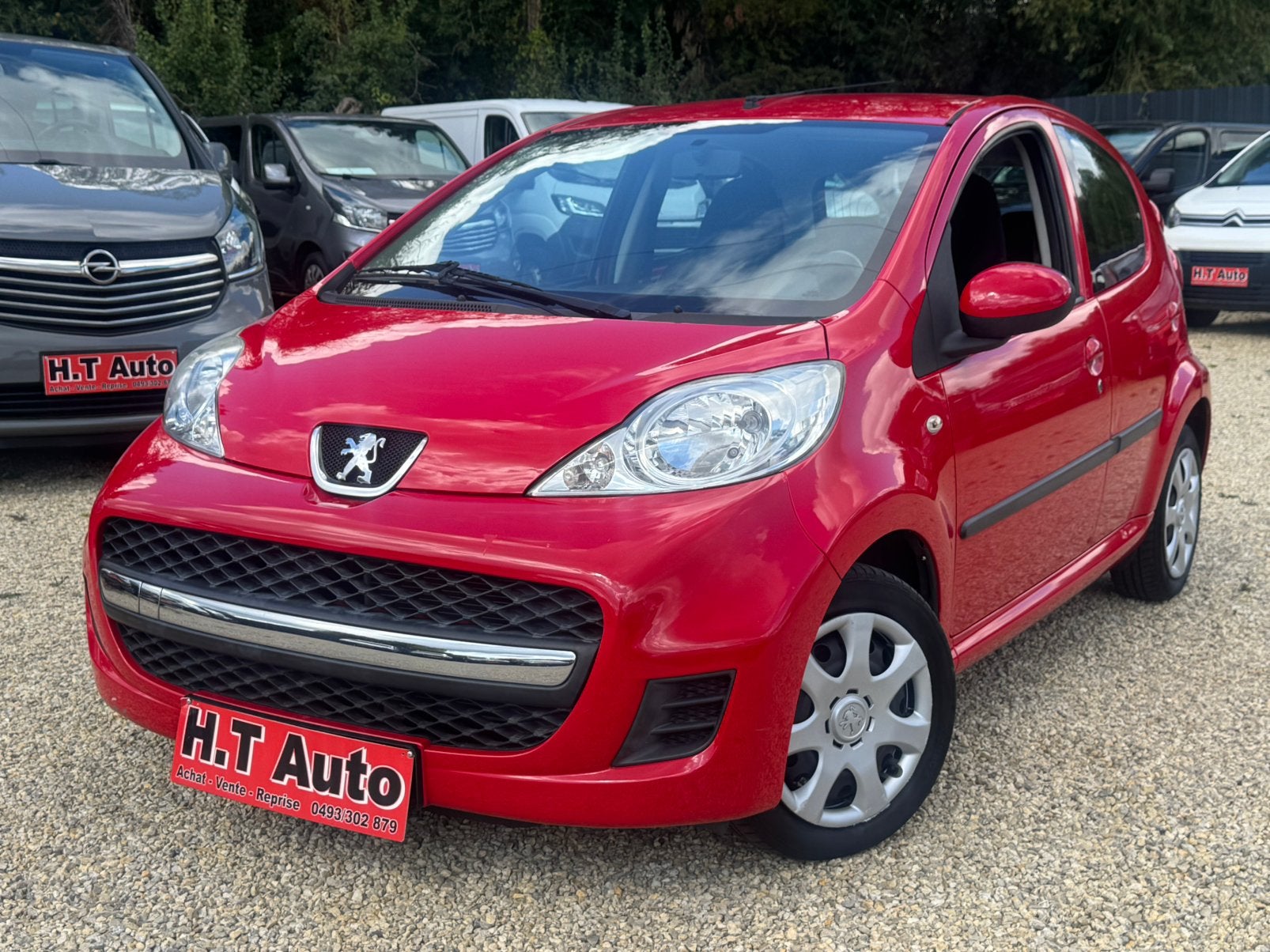 Peugeot 107 1.0i/Nieuwstaat/Automatische transmissie/Airco, Auto's, Peugeot, Stof, 50 kW, Zwart, 4 cilinders