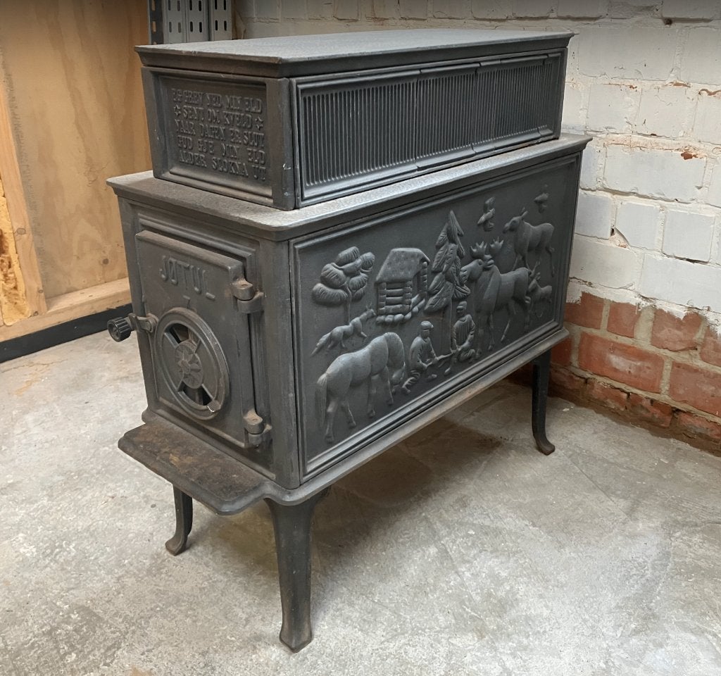 Jotul kachel, noorse houtkachel, Ophalen, Gebruikt, Houtkachel, Vrijstaand