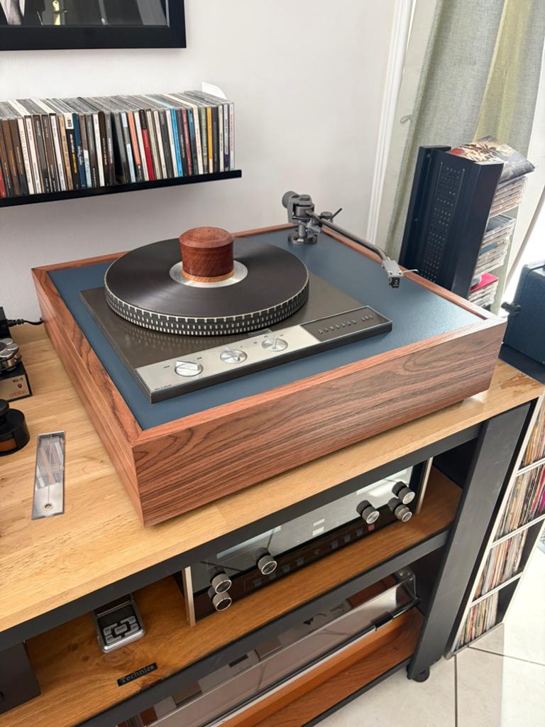 magnifique plinthe socle garrard 401, TV, Hi-fi & Vidéo, Tourne-disques, Enlèvement, Comme neuf