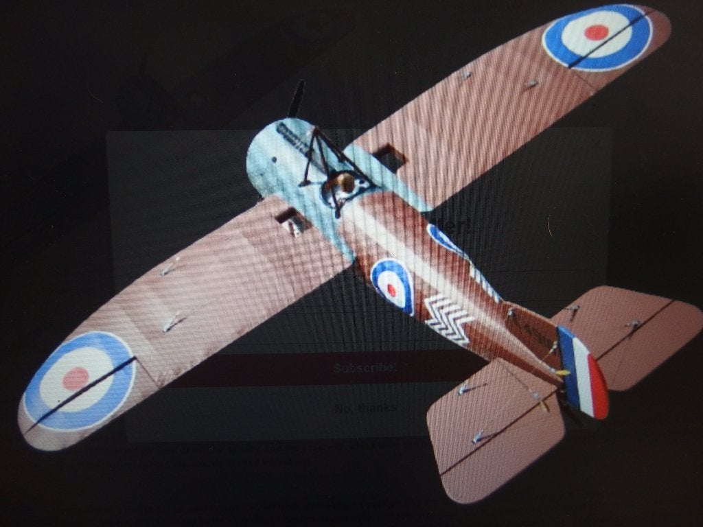 Bristol M1C 1m80 arf kit seagull models, Hobby en Vrije tijd, Ophalen, Nieuw, Vliegtuig, Overige merken