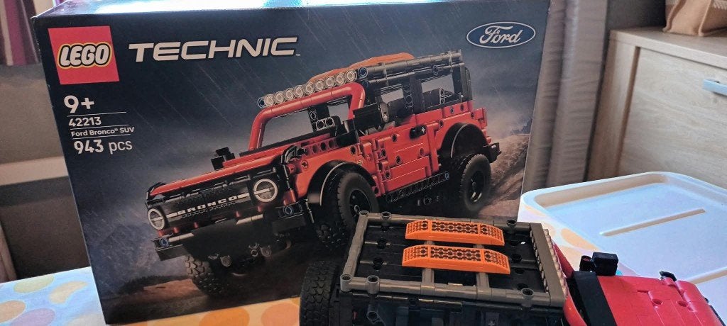 Lego Technic Ford Bronco SUV, Kinderen en Baby's, Inclusief instructies, Lego, Ophalen of Verzenden, Zo goed als nieuw
