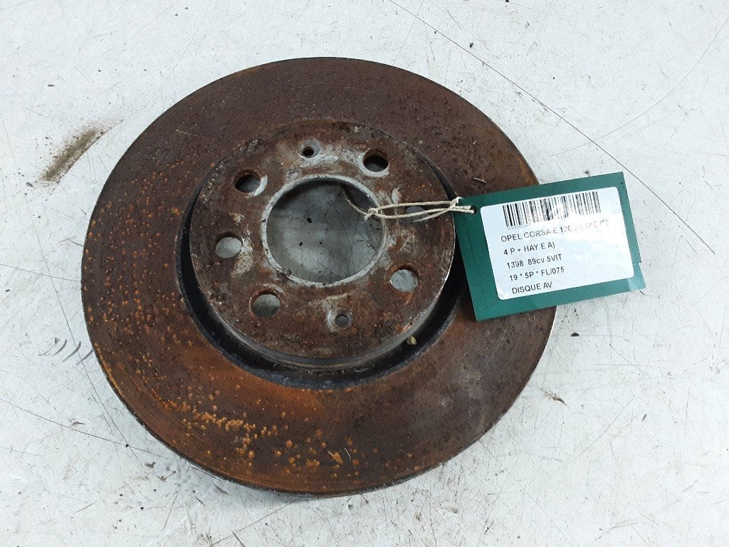 FREIN DISQUE AVANT Opel Corsa E (01-2014/06-2019), Opel, Opel Automobile GmbH, Utilisé, Kontakt-opel@opel.com