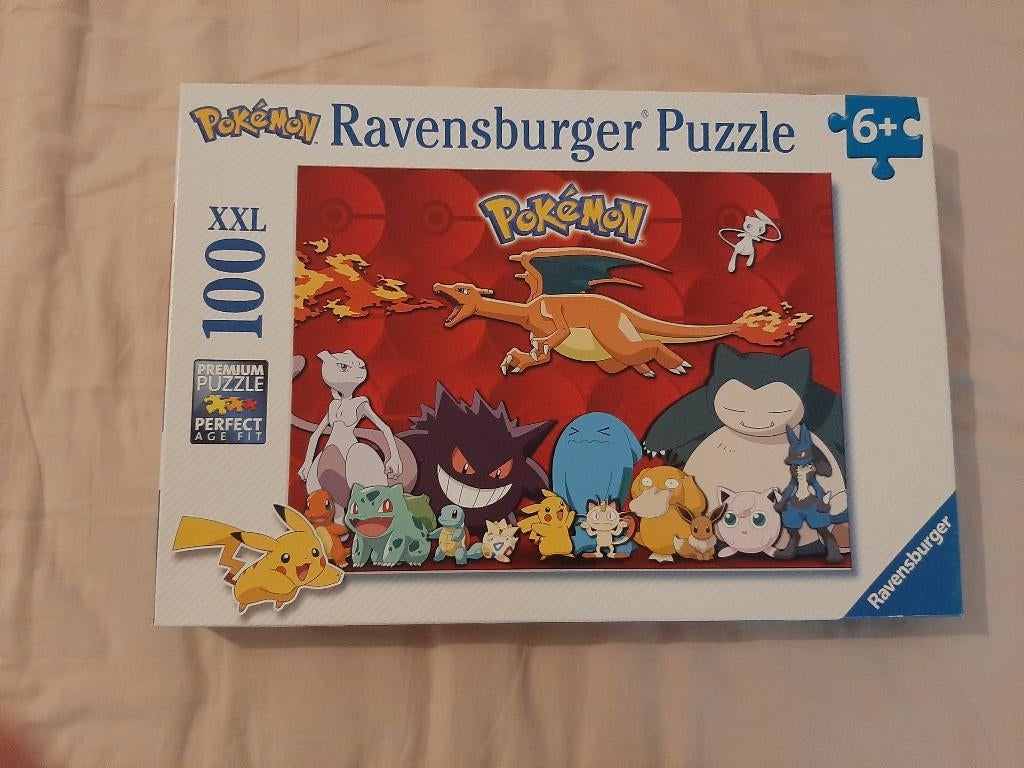 Pokémon puzzle Ravenburger 100 pièces, Enlèvement ou Envoi