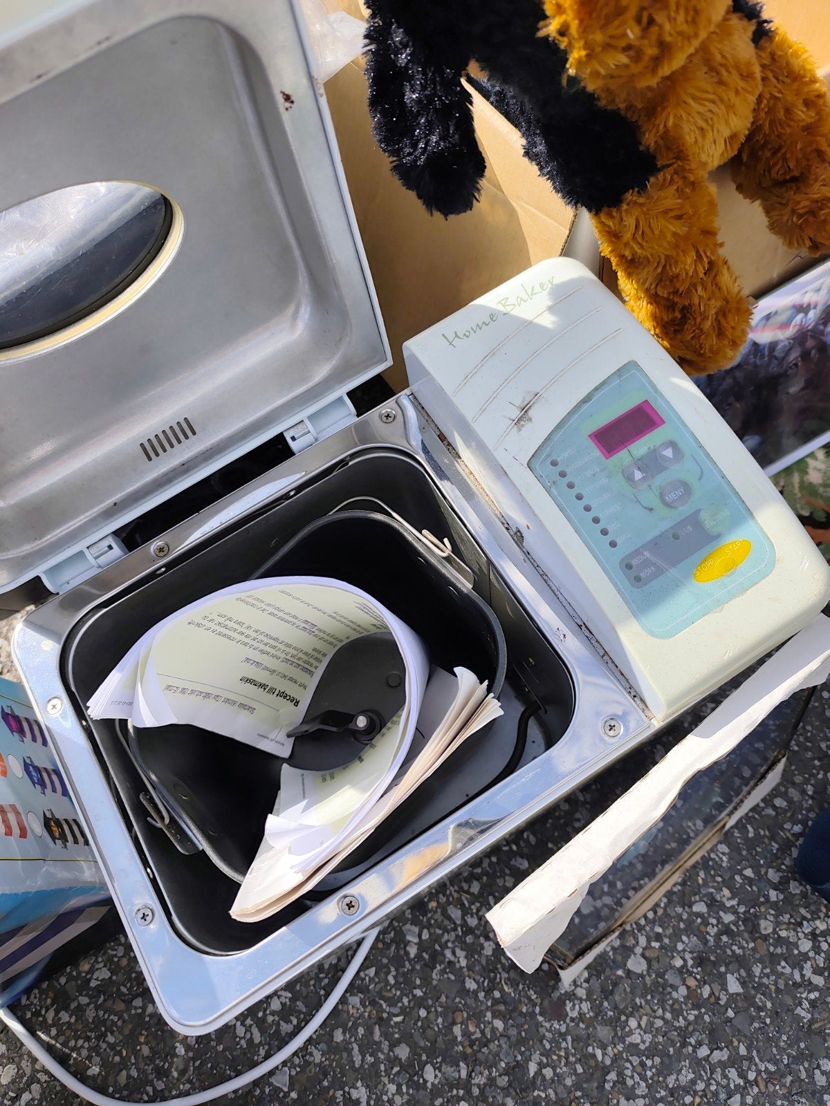 nieuwe broodmachine, Elektronische apparatuur, Ophalen
