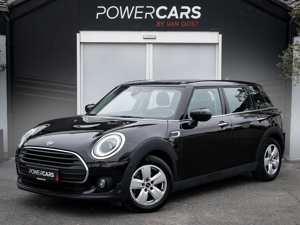 MINI Clubman One 1.5 | Essential Trim | Manueel | Carplay |, 75 kW, Stof, Gebruikt, Zwart