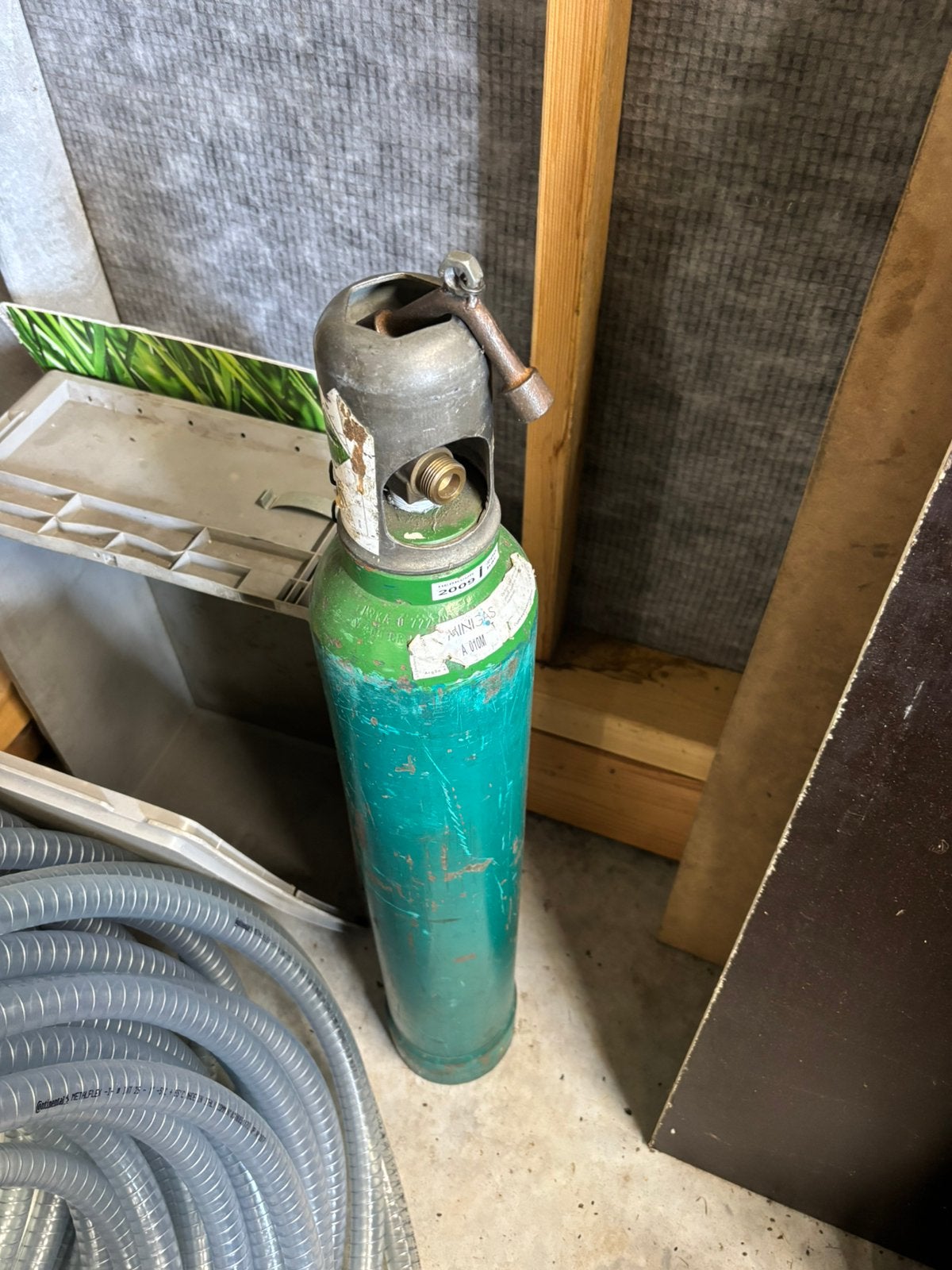 Argon 10l fles, Ophalen, Gebruikt, Tig