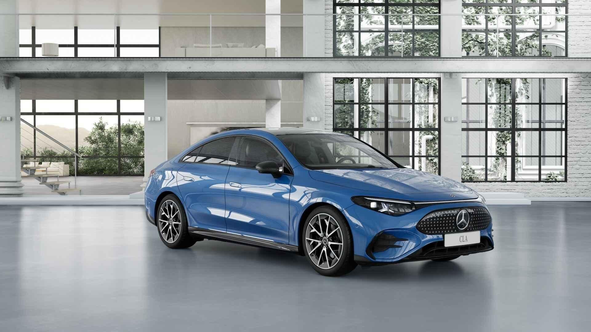 Mercedes-Benz CLA-klasse 250+ Coupé Sport Edition | Panoram, Automaat, Gebruikt, Blauw, 5 zetels