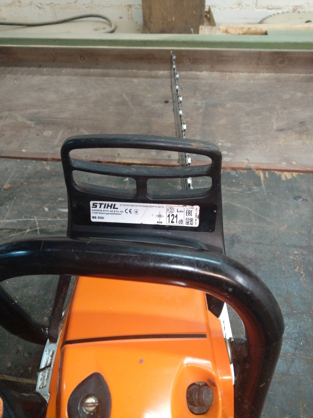 Stihl mss 500i, Tuin en Terras, Handzagen, Ophalen