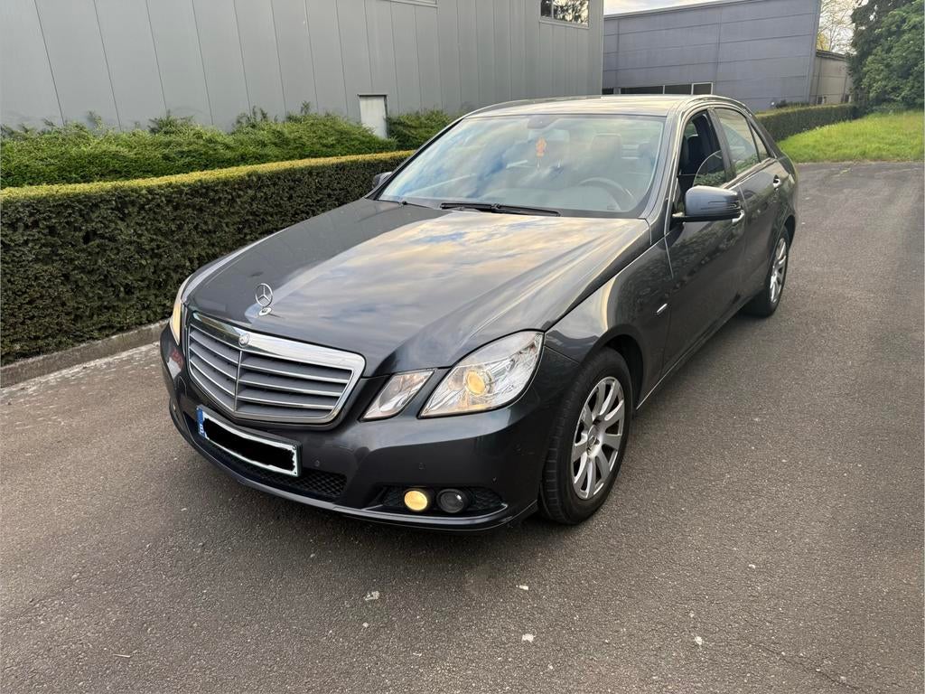 Mercedes E220 CDI, Cuir, Achat, Entreprise, Boîte manuelle
