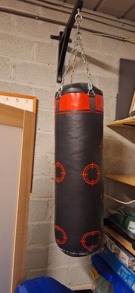 Sac de box avec système d'accroche, Ophalen, Gebruikt, Bokszak