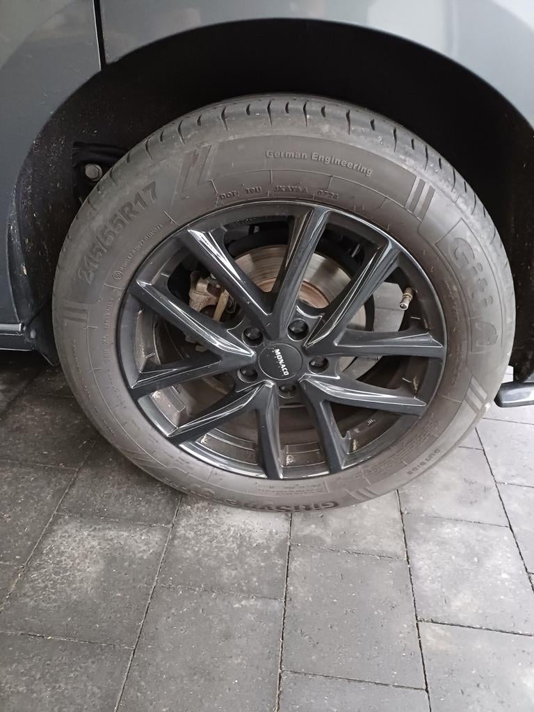 17inch Monaco, Volkswagen, audi, skoda, seat. 215 55 17, Auto-onderdelen, Banden en Velgen, Ophalen, Banden en Velgen, 17 inch
