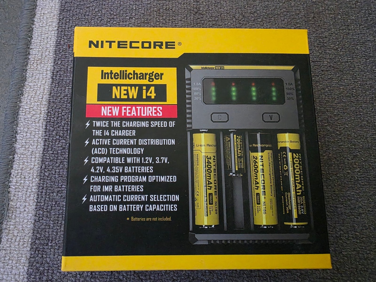 Nitecore batterijlader zgan, Ophalen of Verzenden, Zo goed als nieuw