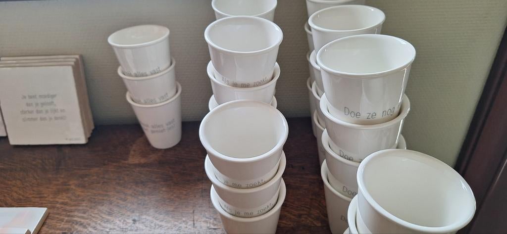 Unieke kaartjes, koffietasjes en tegeltjes te koop!, Ophalen