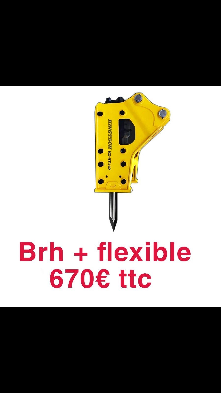 brh mini pelle 1 a 2.5 tonnes, Enlèvement ou Envoi