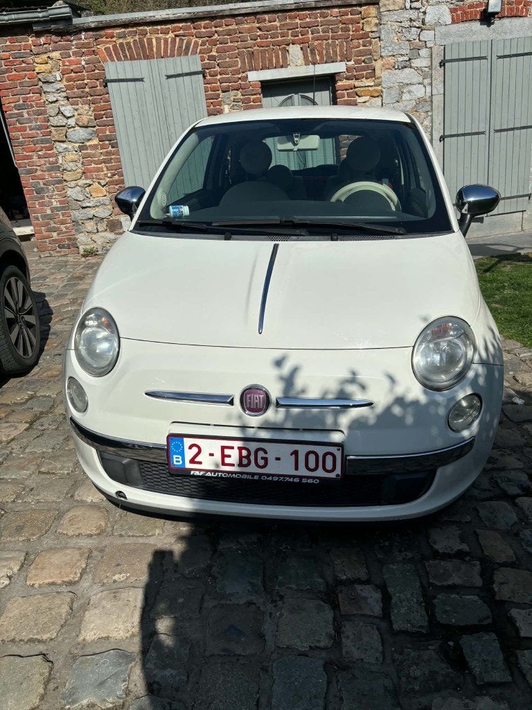 Très belle Fiat 500, Auto's, Euro 5, 1242 cc, Leder en Stof, Overige kleuren